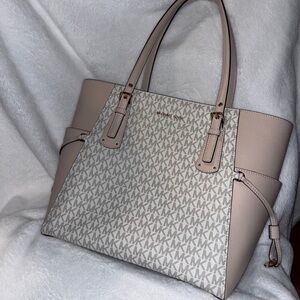 Michael Kors voyager tote vanilla/soft pink
